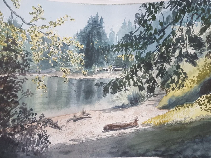 Lake Cowicha in Canada