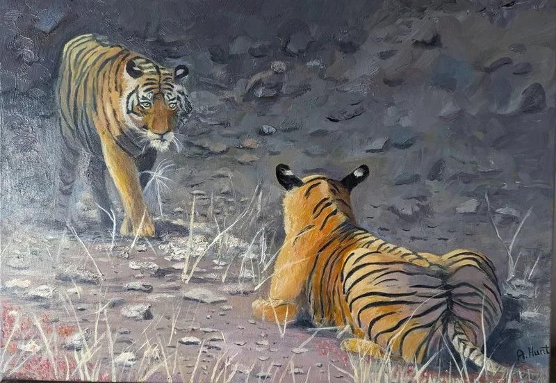2 tigers