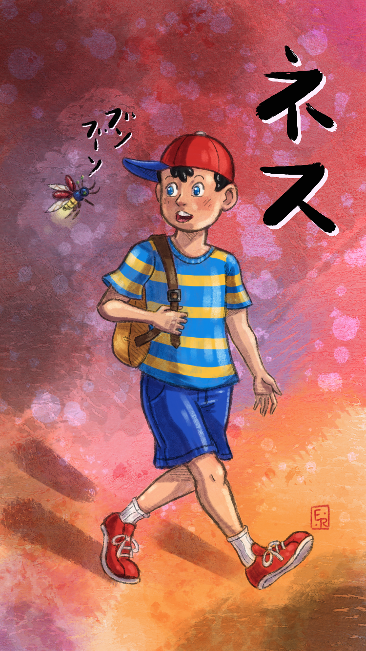 Ness and Buzz Buzz