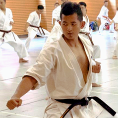 rusydi (rush) omar, ashihara karate