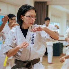 cheryl ong, ashihara karate