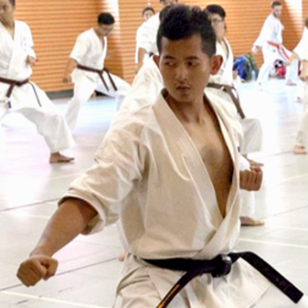 rusydi (rush) omar, ashihara karate