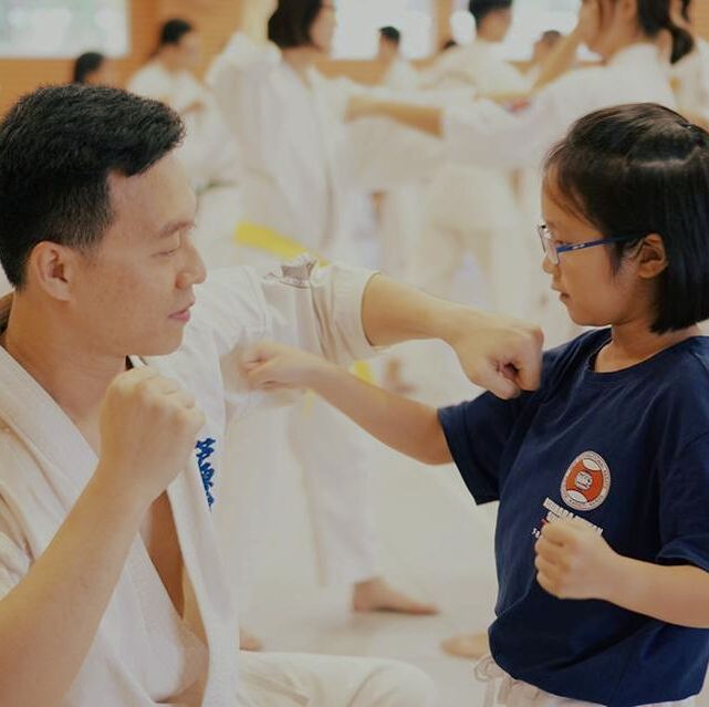 parent-child karate class