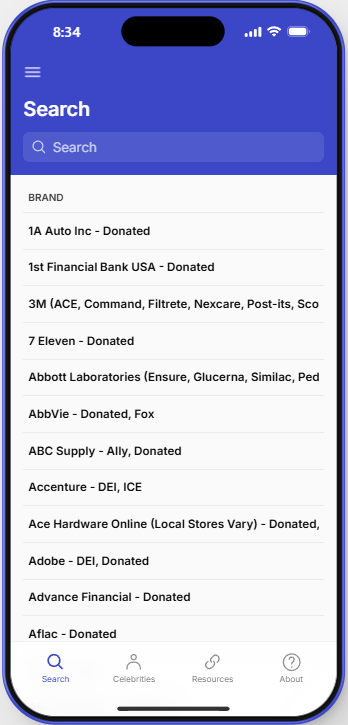 Boycott MAGA Tool