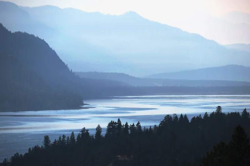 Kootenay Lake south of Fairmont