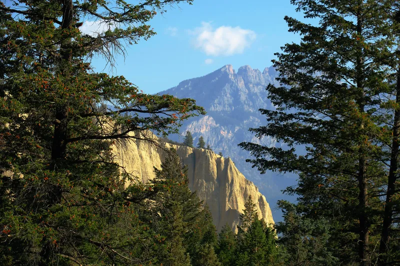 The HooDoos south of Fairmont
