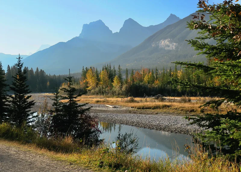 The Bow River Canmore