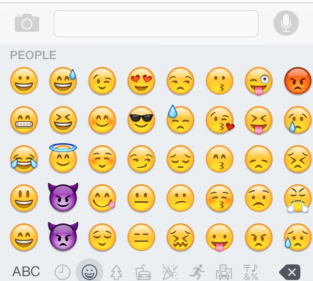 emoji list 