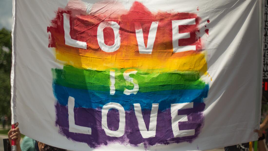 love is love sign