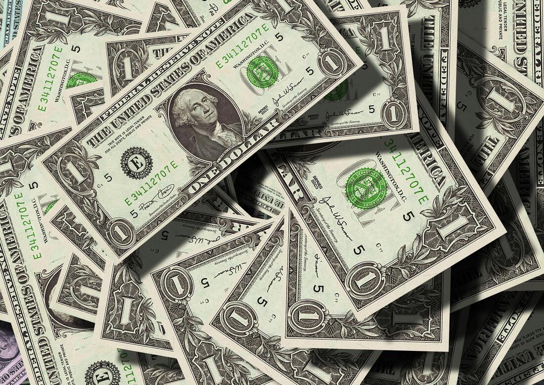 photo of American money