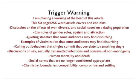 trigger warning
