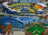 Pittsburgh Stadiums, Acrisure Stadium-Steelers, PPG Penguins-Hockey and PNC Pirates-Baseball