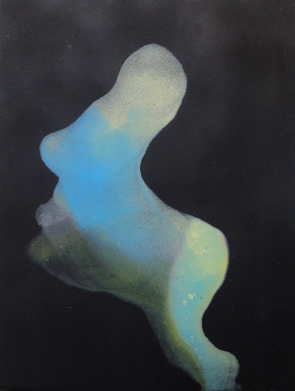 oil on paper, 2024
