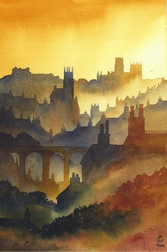 Durham from Western Hill ©Ian Scott Massie 2013