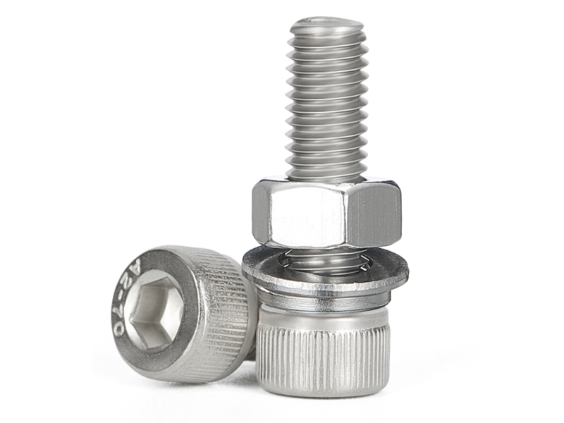 Socket Cap Bolt with washer and nut