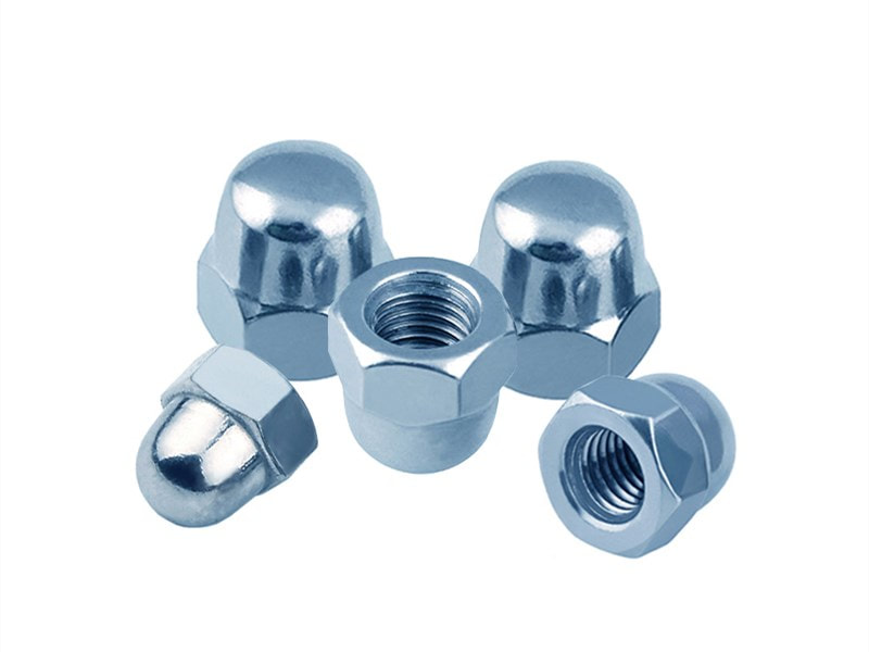 Carbon Steel Cap Nut With Zinc