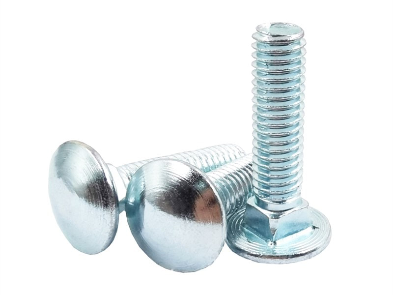 carriage bolt with zinc