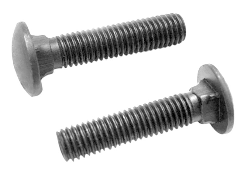 carriage bolt with zinc