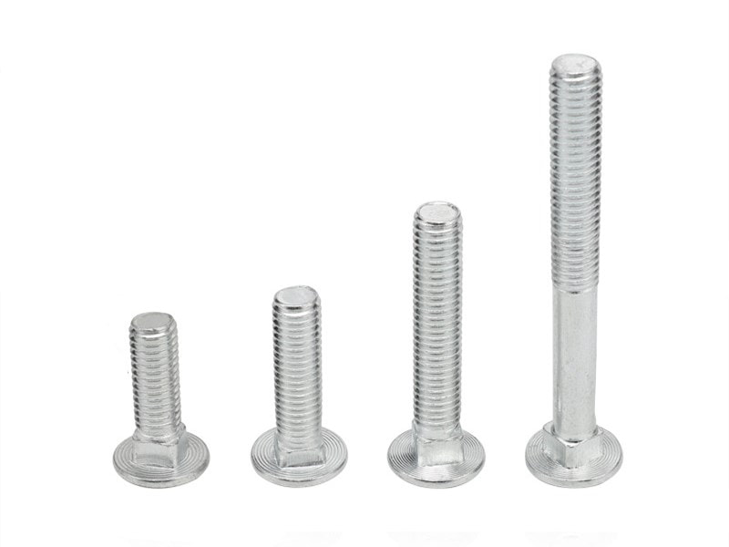 carriage bolt with zinc