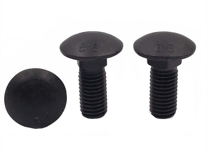 carriage bolt with zinc