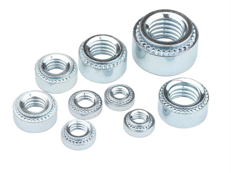 Carbon Steel Self-Clinching Nut With Zinc