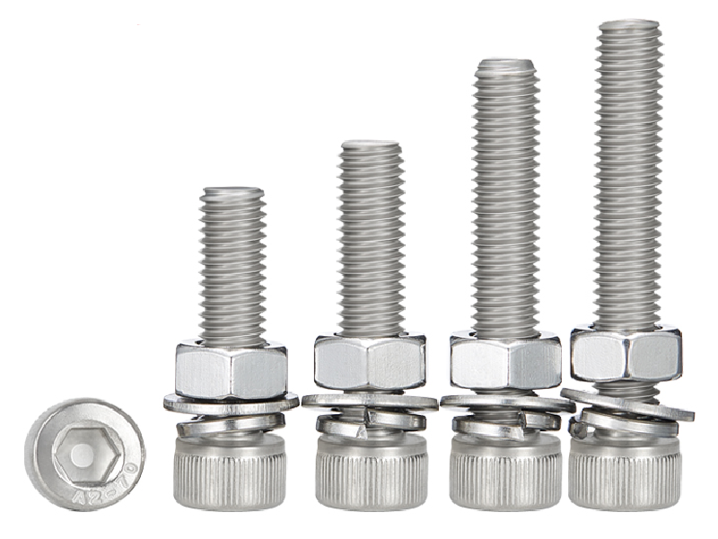 Socket Cap Bolt with washer and nut