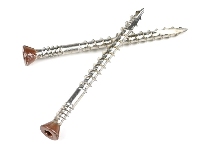 Flat Head Torx chipboard Screw with head painted