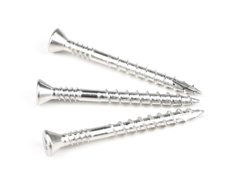 Flat Head Square Drive Chipboard Screw