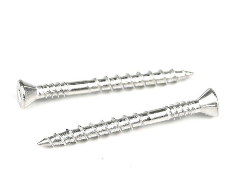 Flat Head Square Drive Chipboard Screw