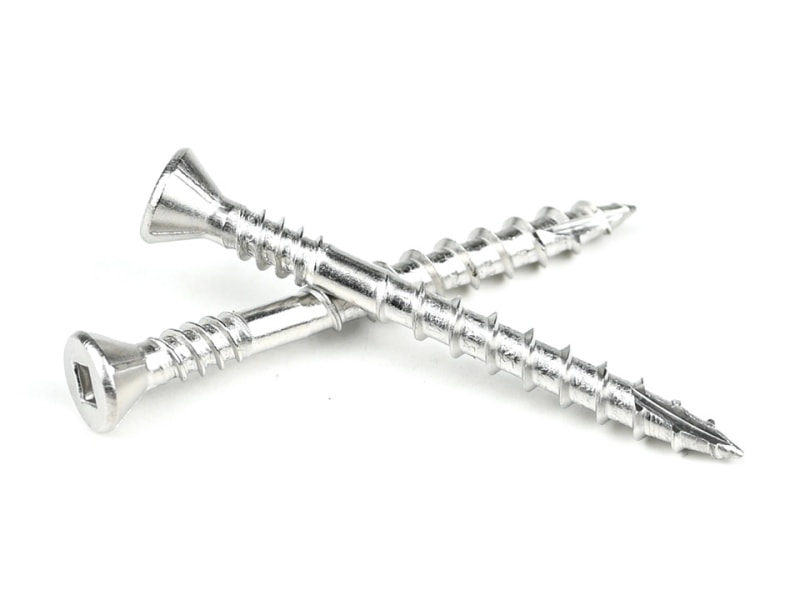 Flat Head Square Drive Chipboard Screw