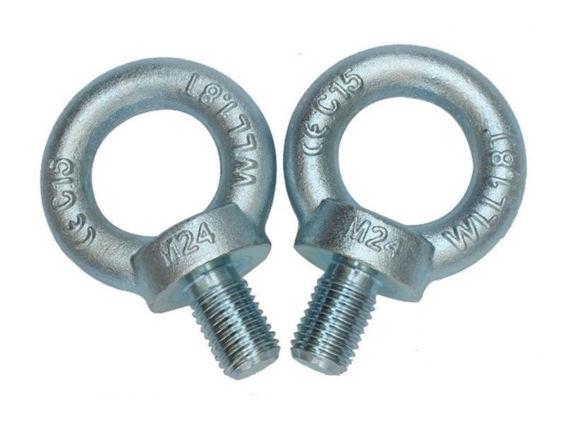 carbon steel eye bolt with zinc