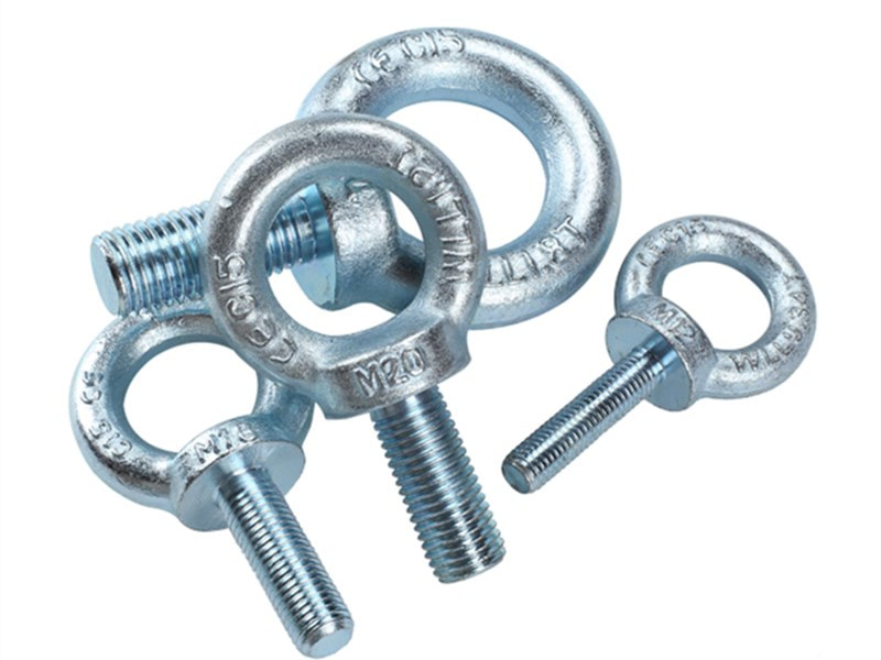 carbon steel eye bolt with zinc