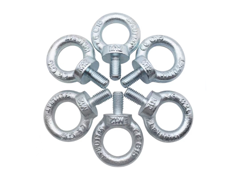 carbon steel eye bolt with zinc
