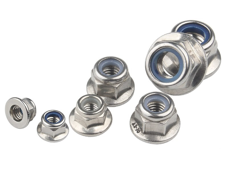 ​Stainless Steel Locking Nut with Flange