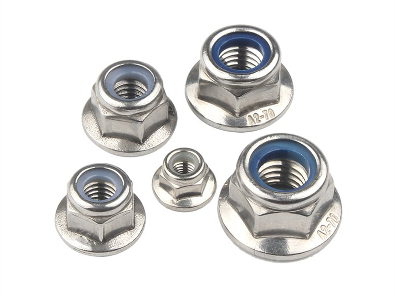 ​Stainless Steel Locking Nut with Flange