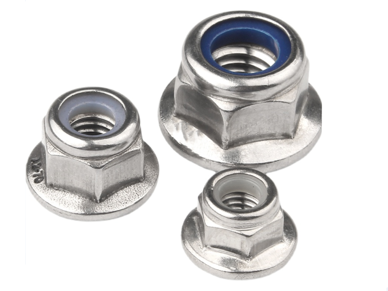 ​Stainless Steel Locking Nut with Flange