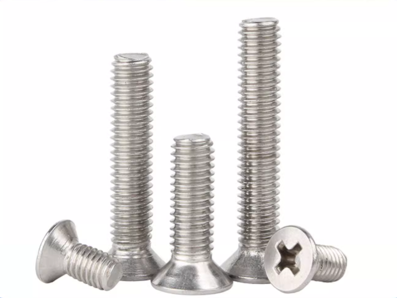 flat head machine screw