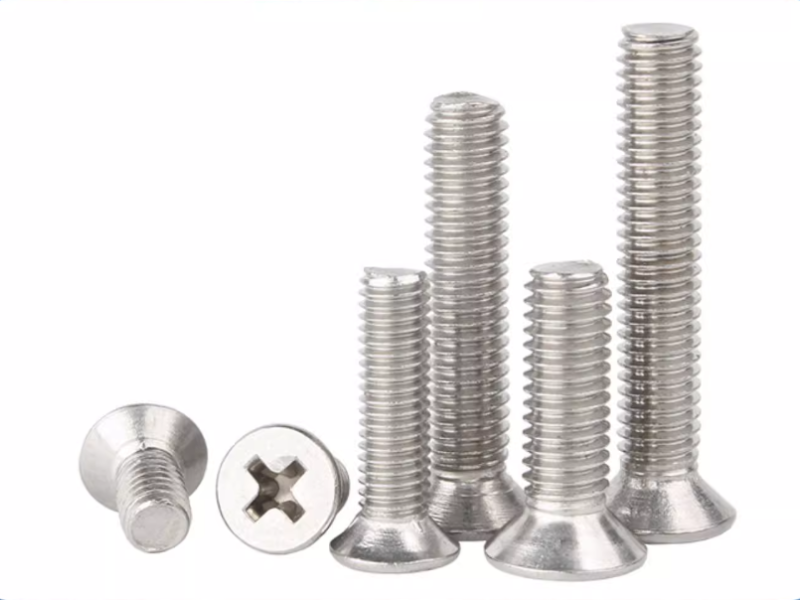 flat head machine screw