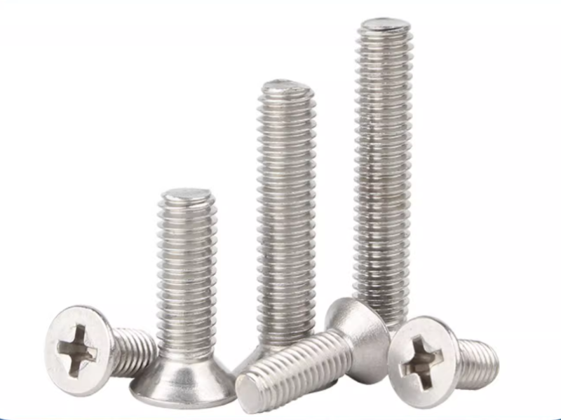 flat head machine screw
