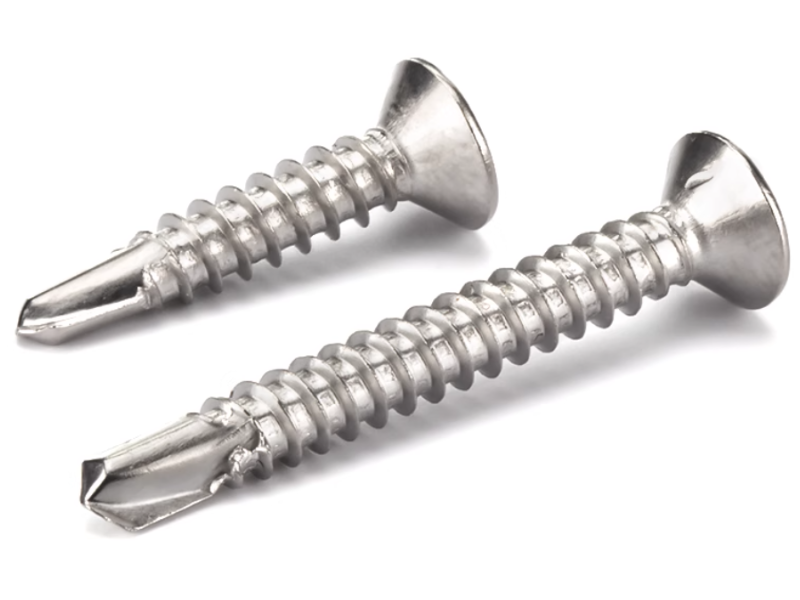 flat head phillips self drilling screw