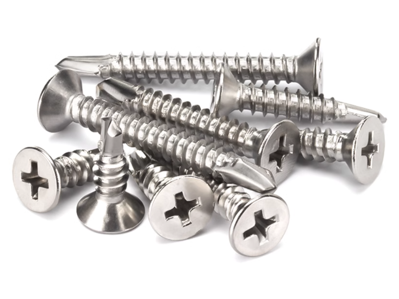 flat head phillips self drilling screw