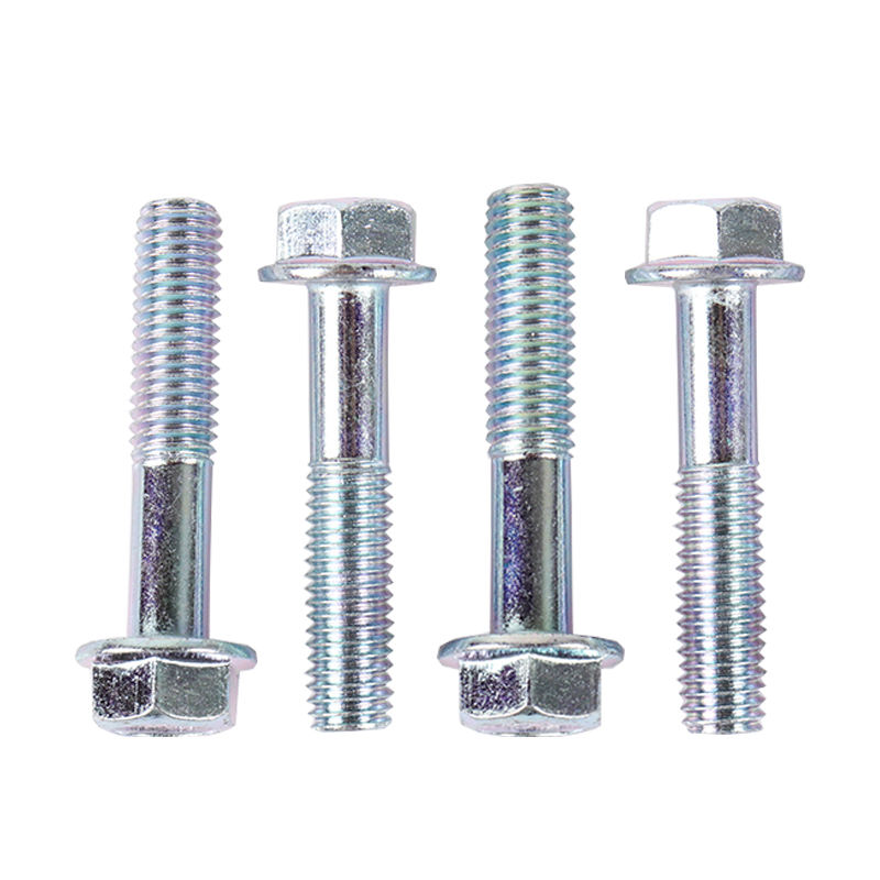 Hex Flange head Bolt with zinc