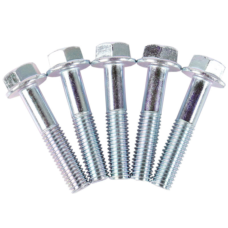 Hex Flange head Bolt with zinc