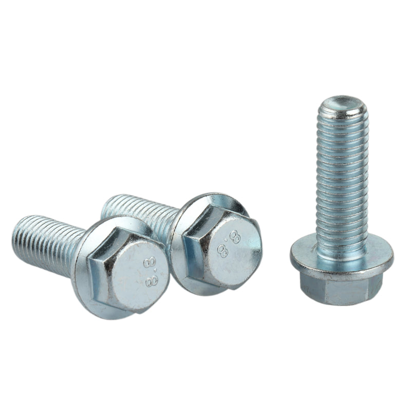 Carbon Steel Hex Flange Bolt With Zinc​