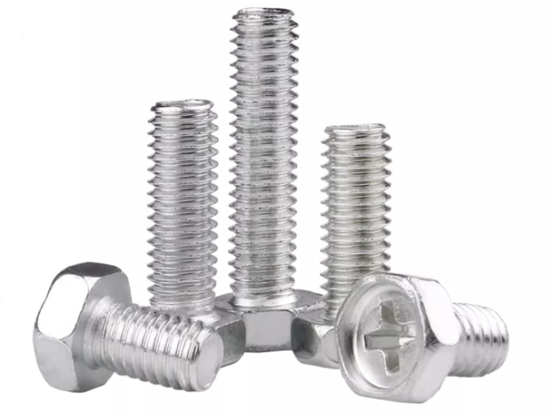 Hex head machine screw