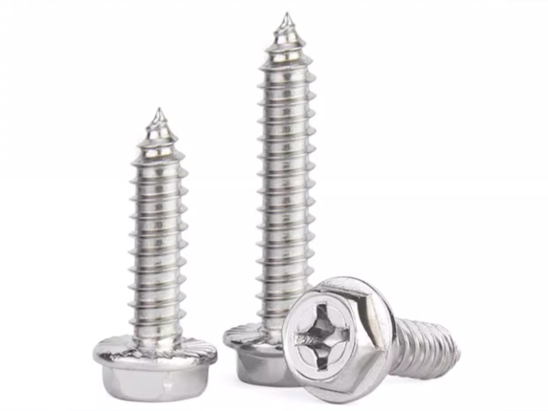 hex head phillips self tapping screw