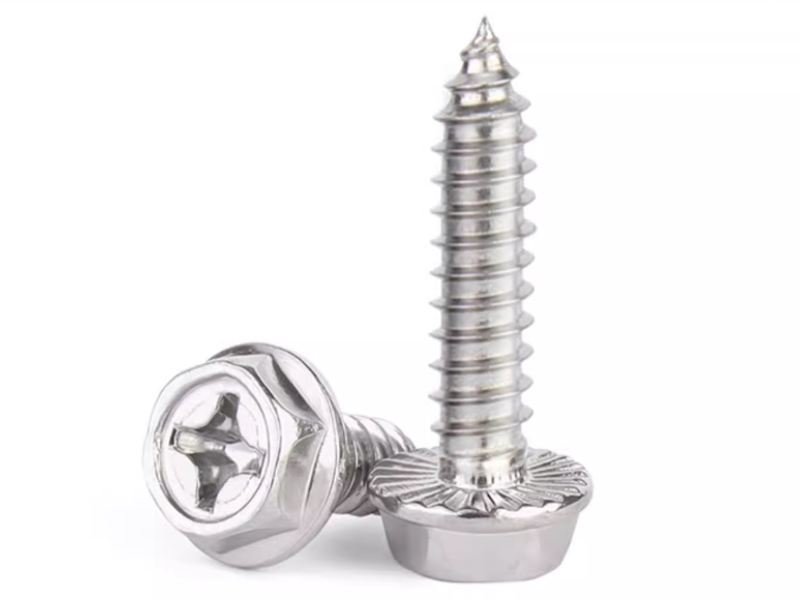 hex head phillips self tapping screw