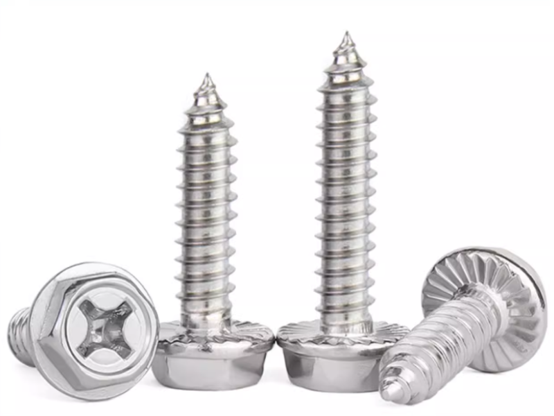 hex head phillips self tapping screw