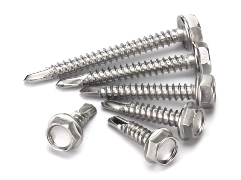 hex head self drilling screw