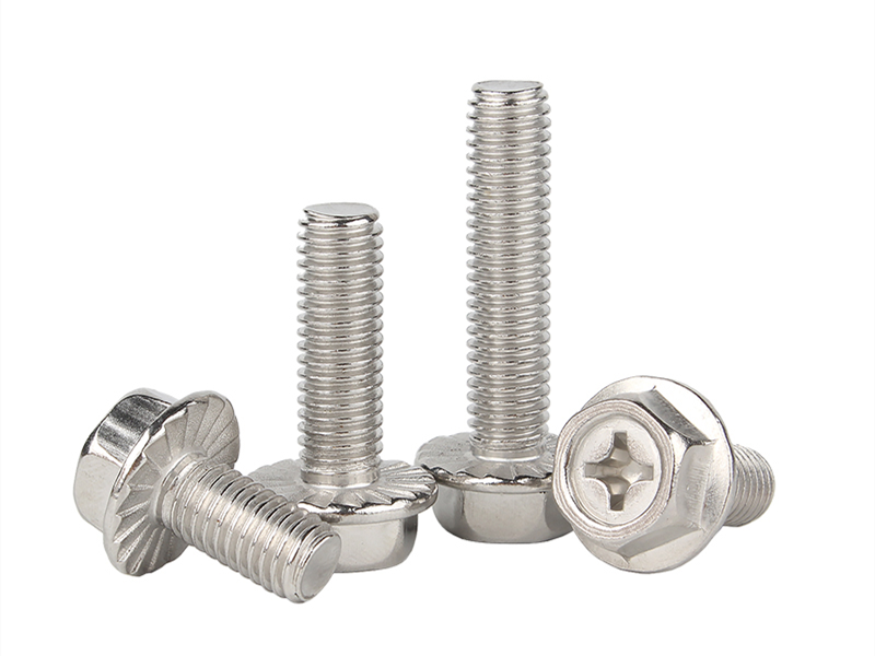 Hex Flange Head Phillips drive Bolt